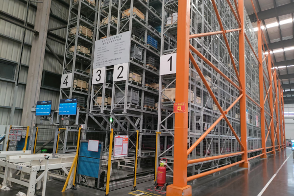 Electronic Material Plastic Box Intelligent Vertical Warehouse Project