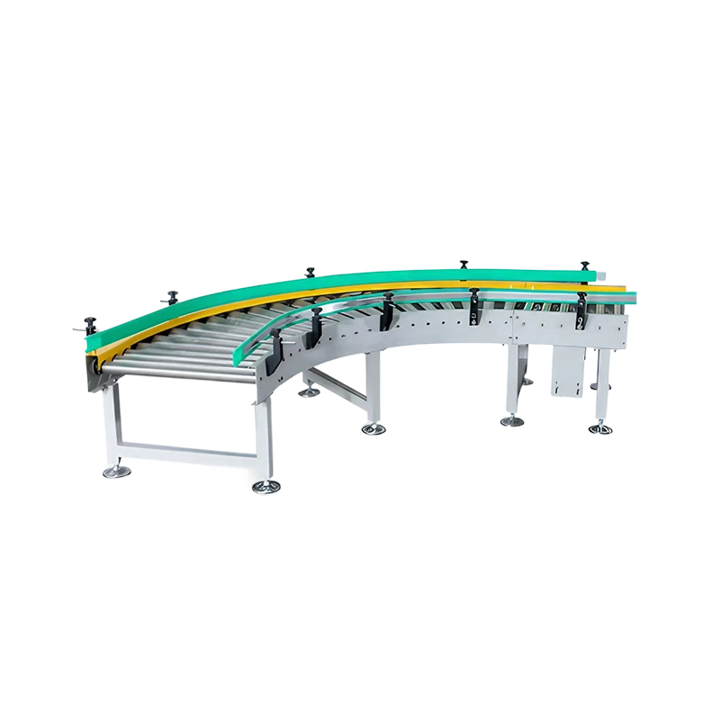 Does the roller line offer unpowered, unidirectional drive, or multi-segment independent control?